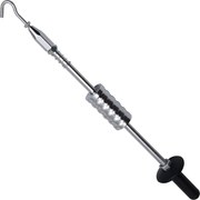 vidaXL Ciocan culisant cu cârlig, 63 cm, oțel carbon