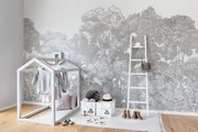 Tapet Bellewood, Grey Toile, Rebel Walls