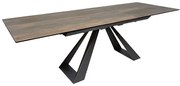 Masa dining extensibila cu blat de ceramica Concord, 180-230 cm