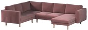 Husă pentru canapea de colț Norsborg cu 5 locuri și șezlong Norsborg