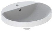 Lavoar semiincastrat Geberit Variform oval cu preaplin 50x45 cm
