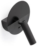 Aplica cu reader LED directionabil stil minimalist DUAS USB C negru