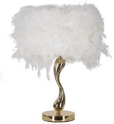 Mauro Ferretti Lampa De Masa Alba  cm Ø 25X47 | Aosom Romania