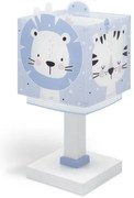 Lampă pentru copii JUNGLE 1xE14/8W/230V albastru Dalber 63111T