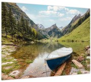 Tablou - Seealpsee, lac din Elveția (70x50 cm)