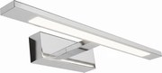 Aplica LED pentru oglindă de baie KLIMT, 8W, 230V, 3000/4000/6000K, 40 cm, IP44, crom lucios