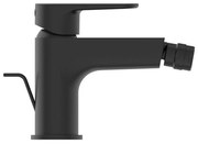 Baterie bideu Ideal Standard Cerafine O cu ventil pop-up negru mat