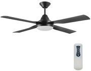 Ventilator LED dimabil Lucci air 212898 MOONAH 1xGX53/21W/230V negru + telecomandă