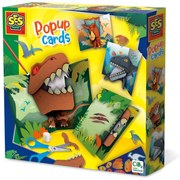 Set creativ - Carduri pop-up dinozauri