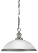 Pendul design clasic Bistro argintiu satin 1591SS SRT