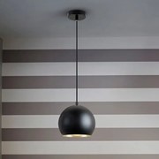 Pendul din metal negru cu auriu Olena 18cm