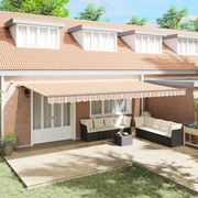vidaXL Cortina Retractabilă with Multicolour 600 × 300 cm țesătură
