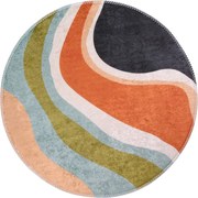 Covor lavabil rotund ø 100 cm Colors of Joy – Vitaus