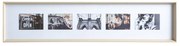 Rama cu 5 poze AXEL, 22 x 97 cm, bej