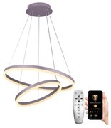 Lustră LED dimabilă pe cablu LED/70W/230V 3000-6500K + telecomandă