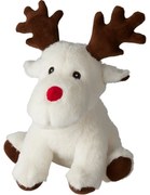 Opritor de ușă Renul Sobík alb, 26 cm