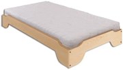 Pat de o persoană 90 cm LK 138 (masiv). 753192