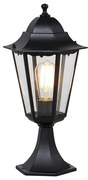 Lămpă clasică de exterior cu bază neagră 48,6 cm IP44 - Havana