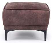 Taburet maro cu tapițerie din imitație de piele Copenhagen – Scandic