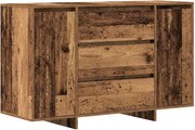 vidaXL Bufet cu sertar Lemn vechi 120 x 41 x 75 cm Lemn compozit