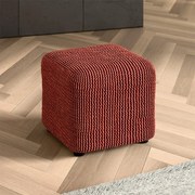 Huse bielastice COSTINA culoarea cupru taburet (40 x 40 x 40 cm)