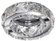 Spot incastrat cristal pentru tavan ESTER 1 crom