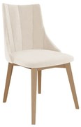 Scaun de sufragerie Sebi (natural + crem). 1069978