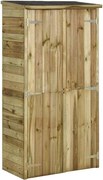 vidaXL Șopron de scule pentru grădină, 85 x 48 x 177 cm, lemn de pin