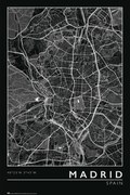 Poster Madrid - City Map