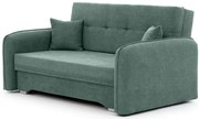 Canapea extensibila cu 2 locuri LAINE, verde