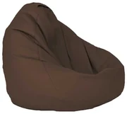 Fotoliu Nirvana Grande, Material Piele ecologica - Brown