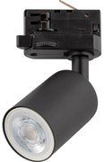 Spot pentru sistem de șină trifazic TOP 1xGU10/10W/230V negru