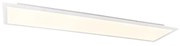 Plafoniera moderna din otel 120 cm cu LED inclus cu dimmer in 4 trepte - Liv
