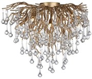 Lustra aplicata design magnific ICICLE alama antic, D-50cm