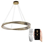 Lustră LED de cristal dimabilă pe cablu LED/50W/230V + telecomandă