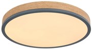 Plafoniera LED cu aspect lemn design slim DORO 45cm, 24W