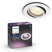 Plafonieră LED RGB încastrată CENTURA 1xGU10/5,7W/230V Philips 50451/31/P7