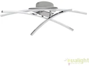 Plafoniera LED design modern, finisaj crom, Alexis 2504 RX