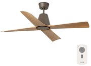 Ventilator de tavan FARO 34106 TYPHOON M maro d. 130 cm IP44 + telecomandă