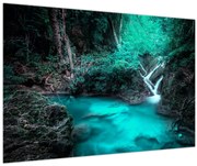 Tablou - Oază turcoaz (90x60 cm)