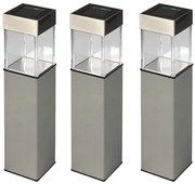 Grundig 90048 - Set 3x lampă solară LED 5,5x28cm, 1xAAA 600 mAh