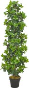 vidaXL Plantă artificială dafin cu ghiveci, verde, 150 cm