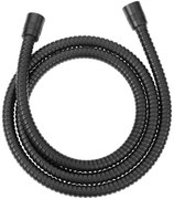 Furtun de dus Deante negru 150 cm dublu impletit