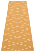 Covor tip traversă pentru interior și exterior galben ocru 70x240 cm Max Ochre – Pappelina