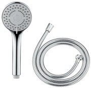 WENKO 24918100 - Cap de duș BASIC LINE 9,5 x 9,5 cm, crom lucios/argintiu