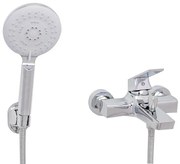 Baterie cada, TRENDY S, pipa fixa, alama, cromat lucios