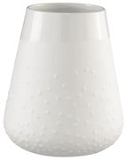 Vaza de portelan alba DOTS