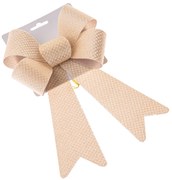 Fundă de Crăciun 16 x 25 cm, crem, 16 cm