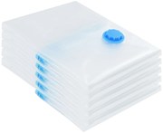 vidaXL Saci de depozitare cu vid cu depozitare 5 pcs 80 x 60 cm