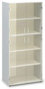 Dulap înalt ProOffice 80 x 45,8 x 178 cm, alb